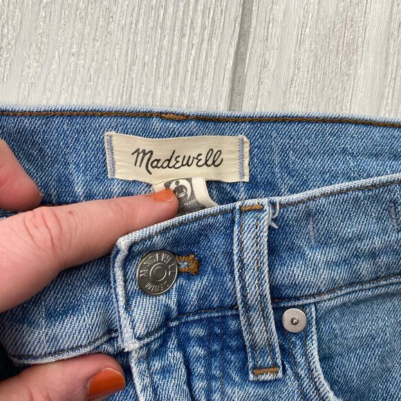 Madewell Women's The Perfect Vintage Jeans Light Wash Blue Denim 24 Petite 24P - Picture 4 of 11